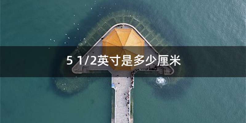 5 1/2英寸是多少厘米