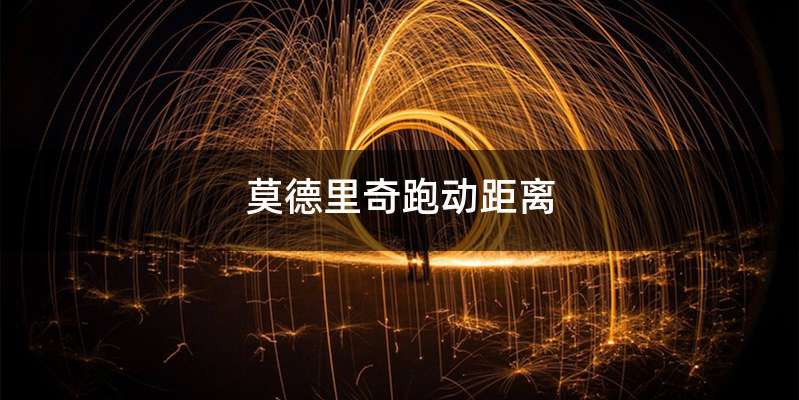 莫德里奇跑动距离