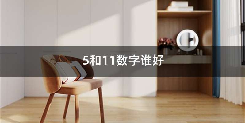 5和11数字谁好