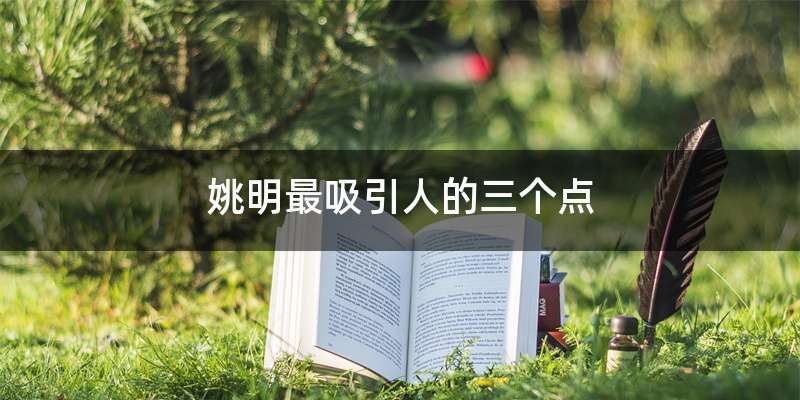 姚明最吸引人的三个点