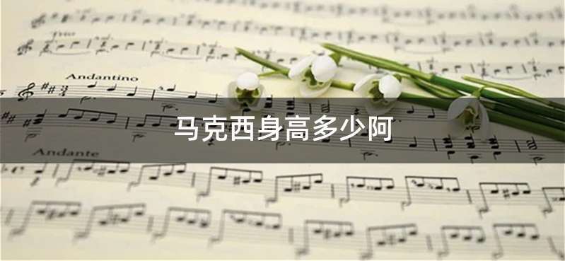 马克西身高多少阿