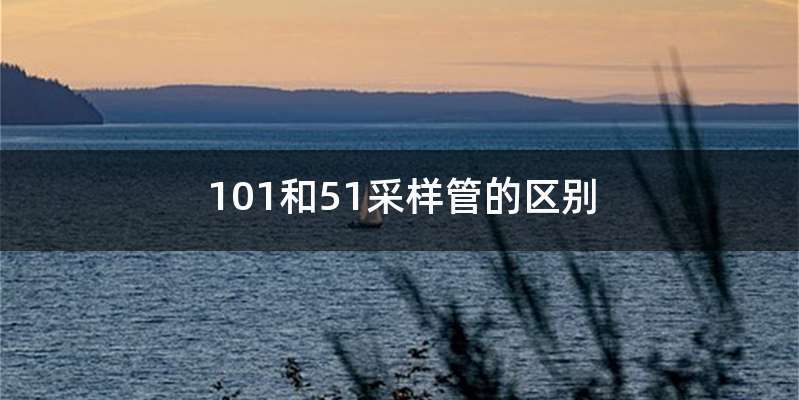 101和51采样管的区别
