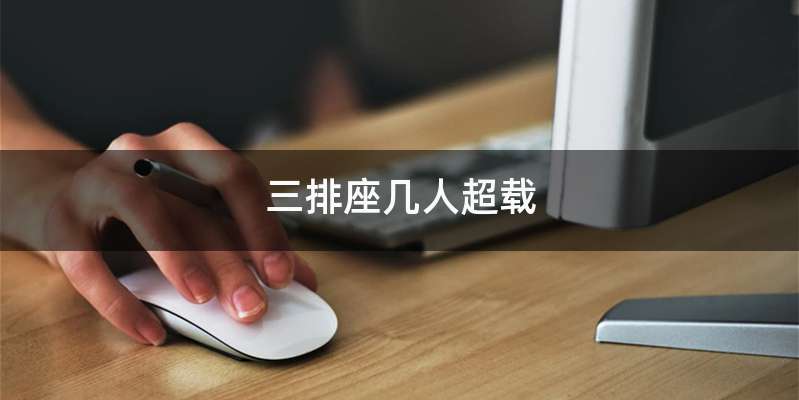 三排座几人超载