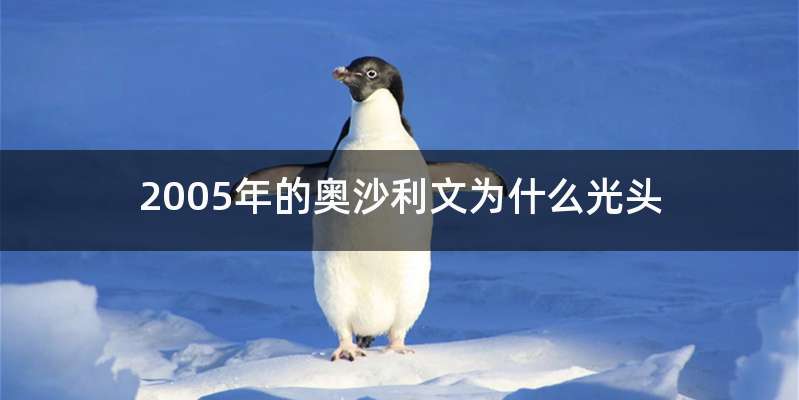 2005年的奥沙利文为什么光头