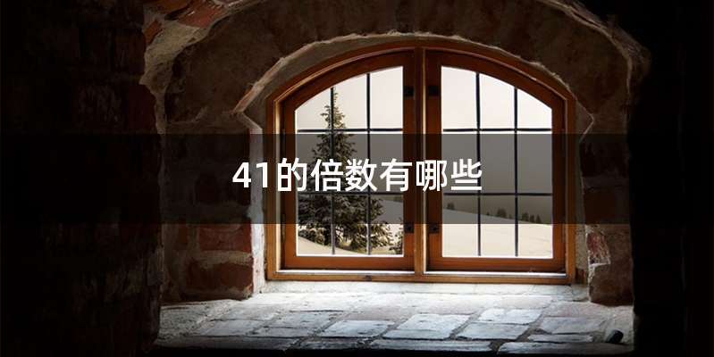 41的倍数有哪些