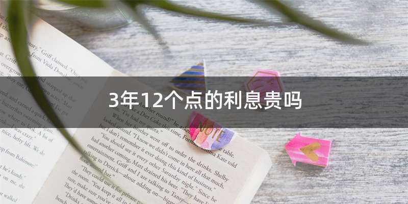 3年12个点的利息贵吗