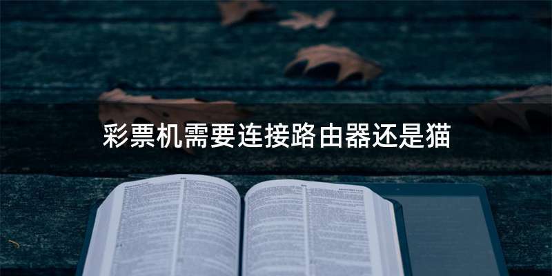 彩票机需要连接路由器还是猫