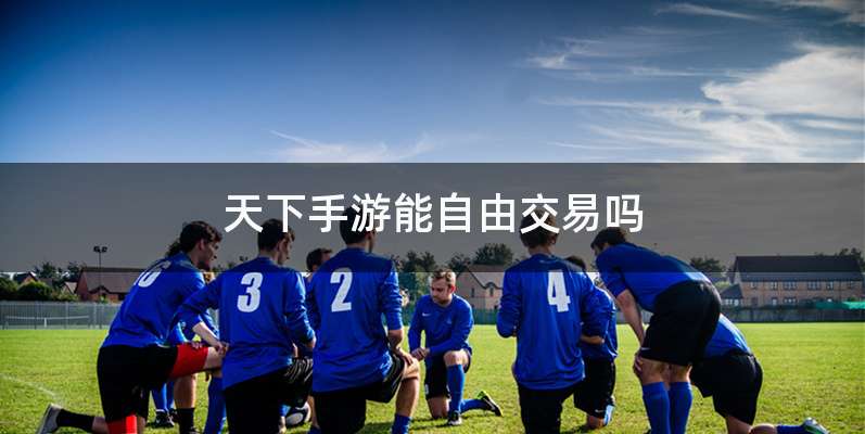 天下手游能自由交易吗