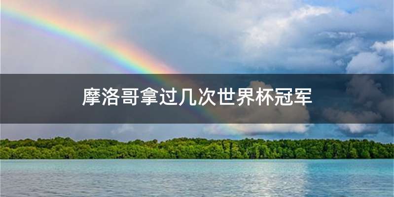 摩洛哥拿过几次世界杯冠军