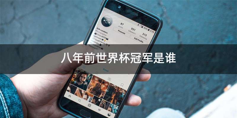 八年前世界杯冠军是谁