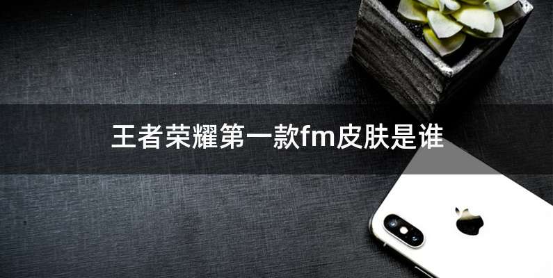 王者荣耀第一款fm皮肤是谁