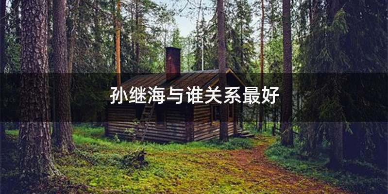 孙继海与谁关系最好