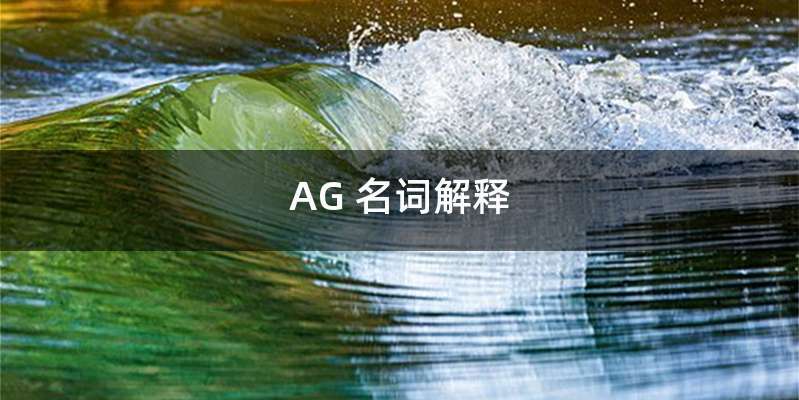AG 名词解释