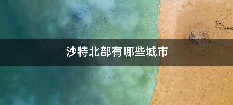 沙特北部有哪些城市