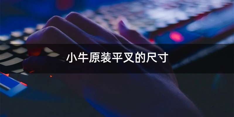 小牛原装平叉的尺寸