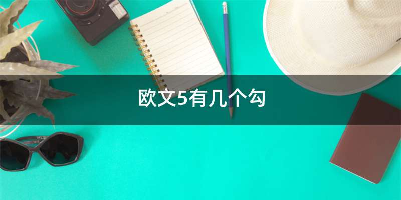 欧文5有几个勾