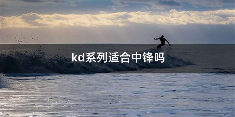 kd系列适合中锋吗