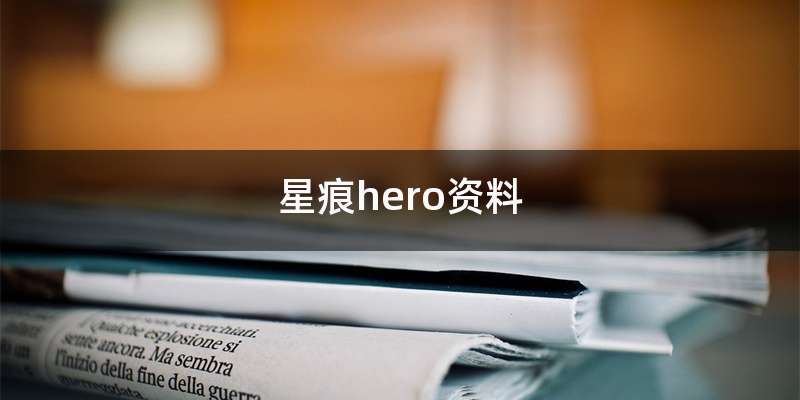星痕hero资料