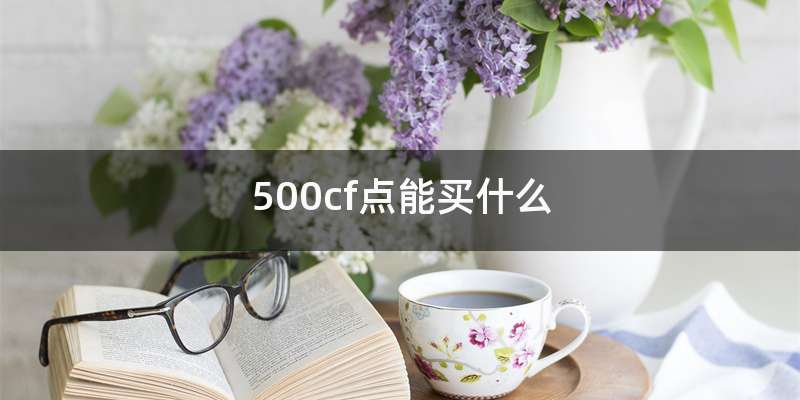 500cf点能买什么