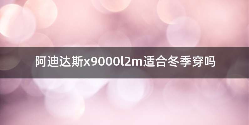 阿迪达斯x9000l2m适合冬季穿吗