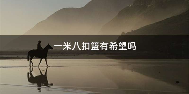 一米八扣篮有希望吗