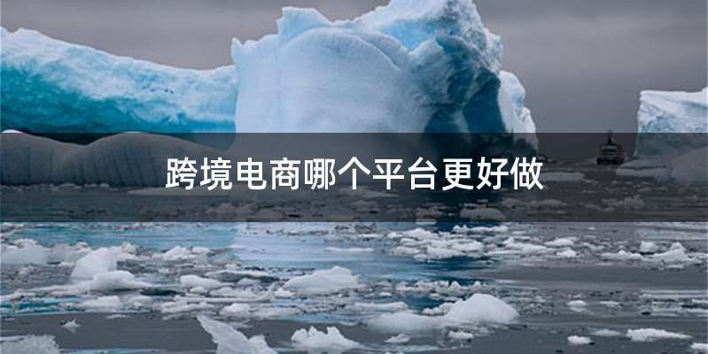 跨境电商哪个平台更好做