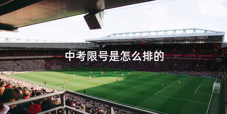 中考限号是怎么排的