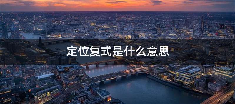 定位复式是什么意思