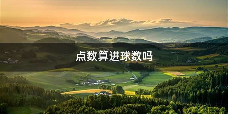 点数算进球数吗