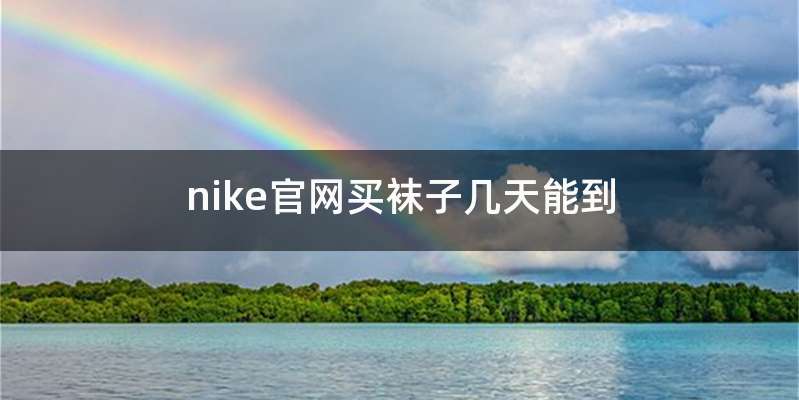 nike官网买袜子几天能到