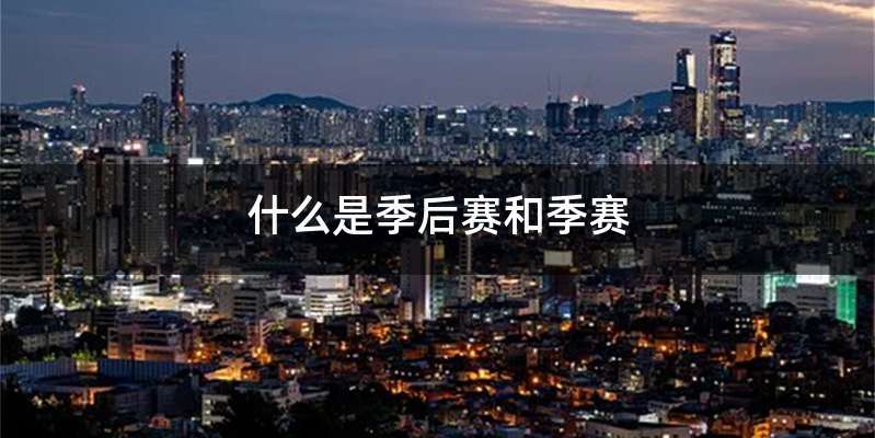 什么是季后赛和季赛
