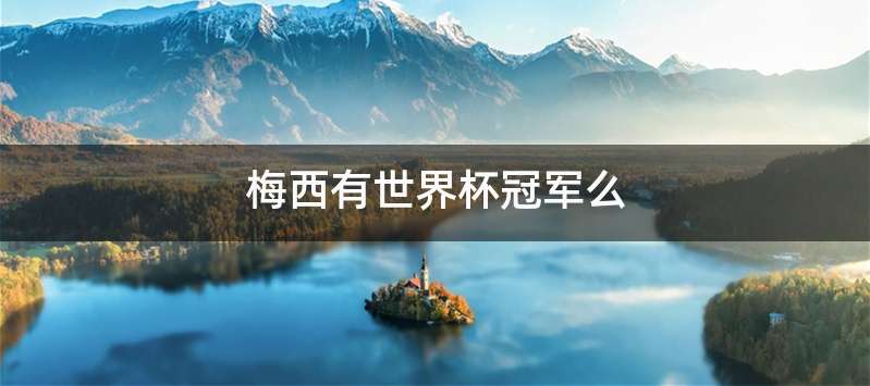 梅西有世界杯冠军么