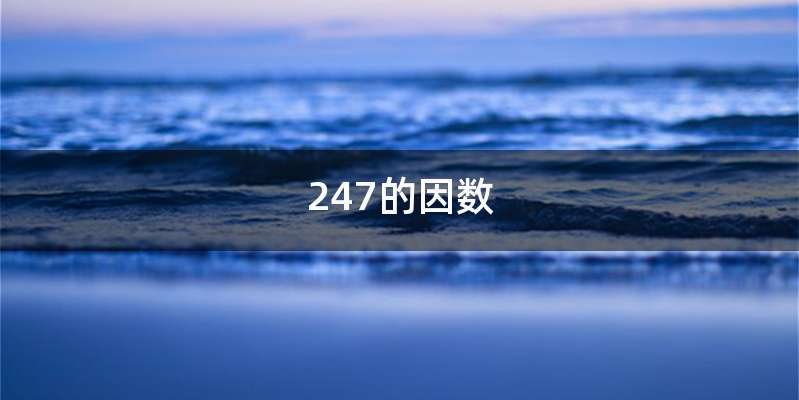 247的因数