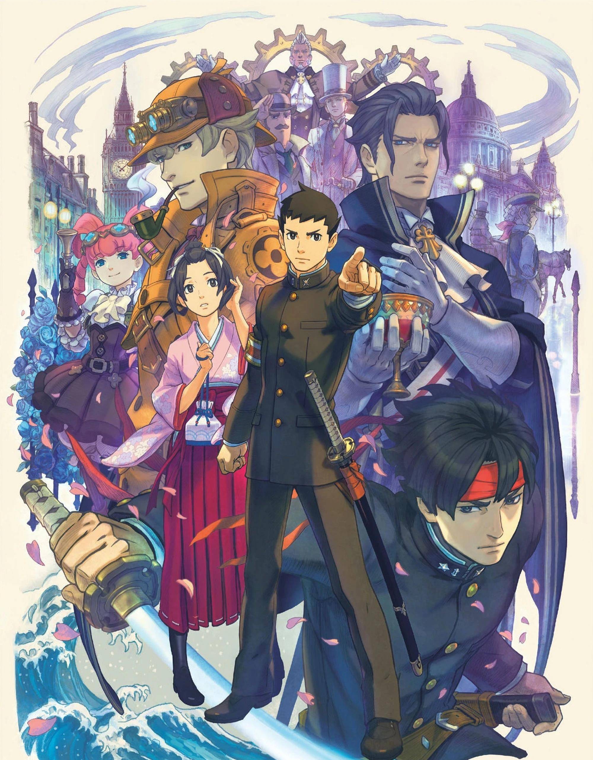 逆转裁判1&2封面解析(含剧透)_手游攻略_开创问答网