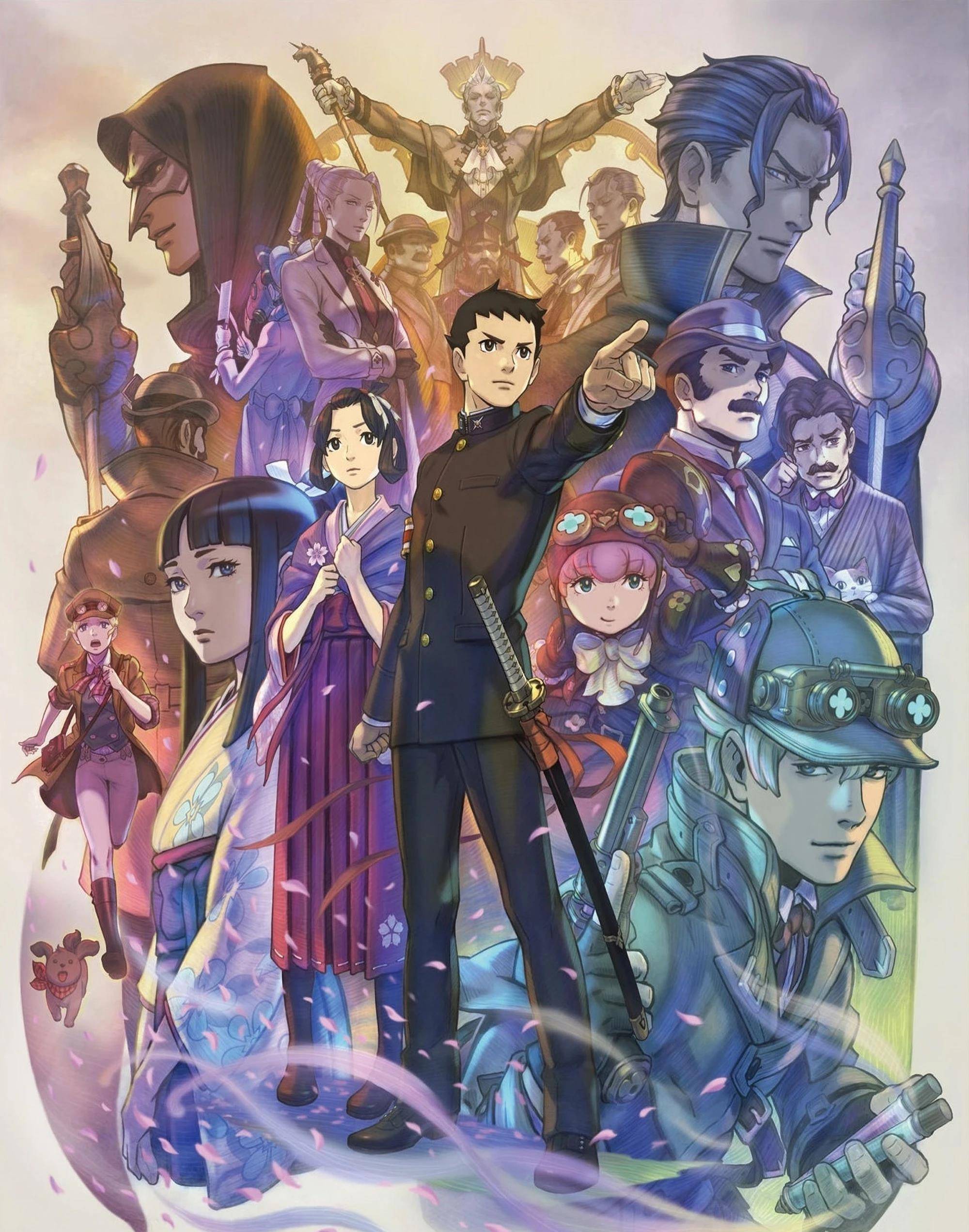 逆转裁判1&2封面解析(含剧透)_手游攻略_开创问答网