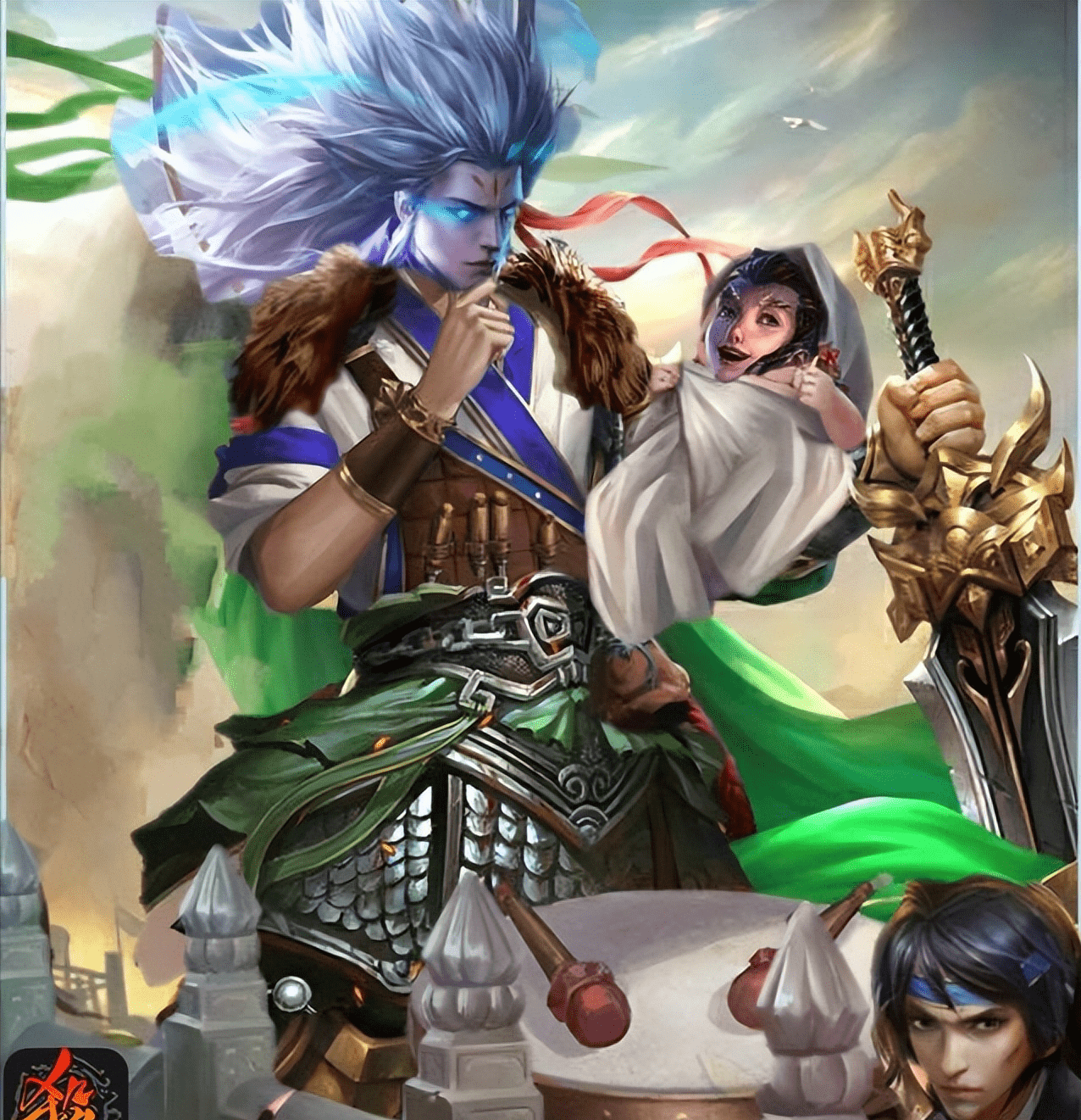 三国杀之最佳辅助,给牌算什么,我直接给你一个回合不香吗?