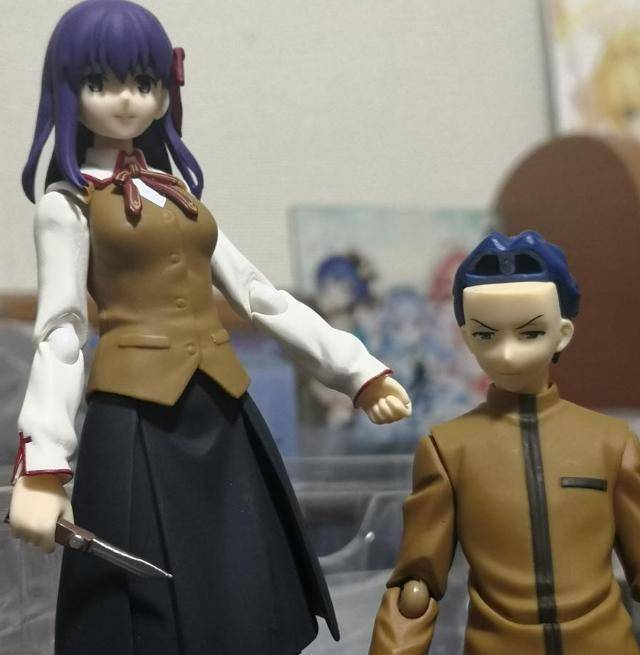 fate大快人心系列:樱和慎二可动手办独特玩法间桐樱反攻二爷-游戏攻略